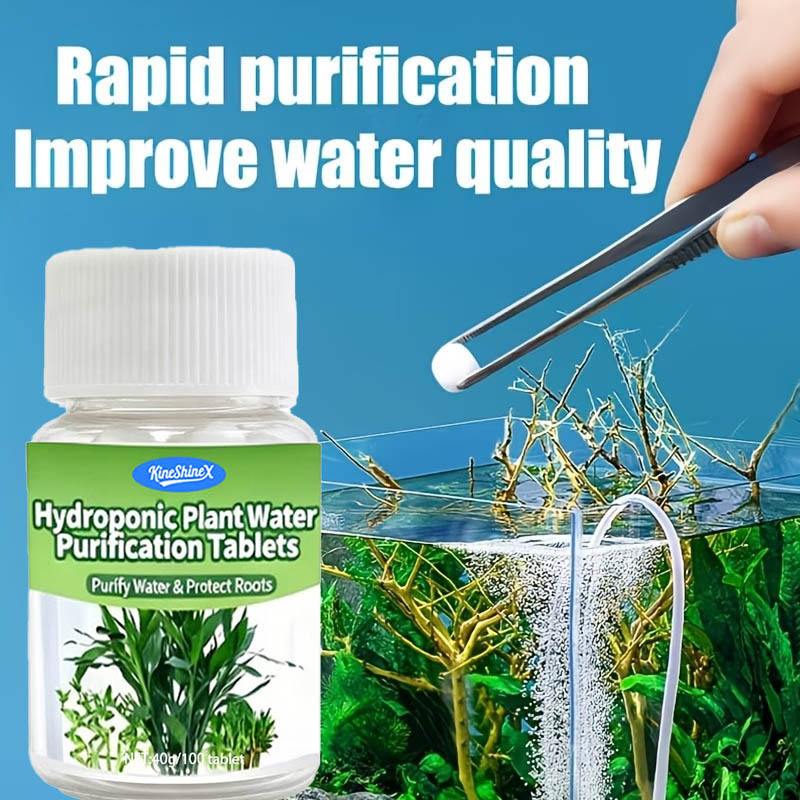 Aquarium Planted Plants - Hydroponic Water Purification Tablets-Instant Water Suitable