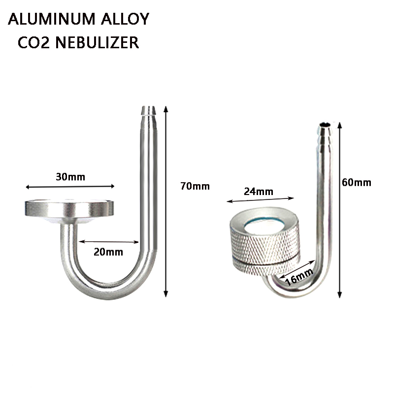 Aquarium Planted Fish Tank - ZRDR Aquarium CO2 Atomizer Fish Tank