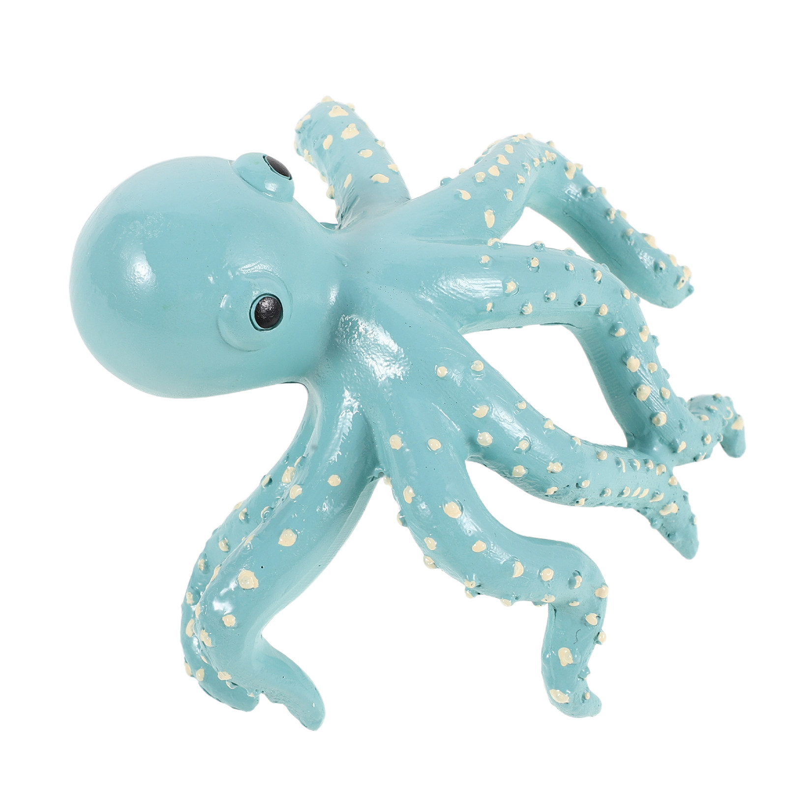 Aquarium Plant Octopus - Climbing Octopus Sculpture Mini Resin Resin