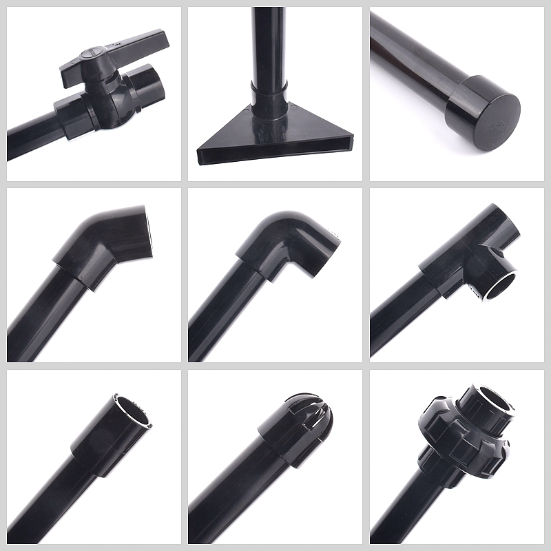 20-50mm Black UPVC Pipe Connec - Planted Aquarium Youtube review and price