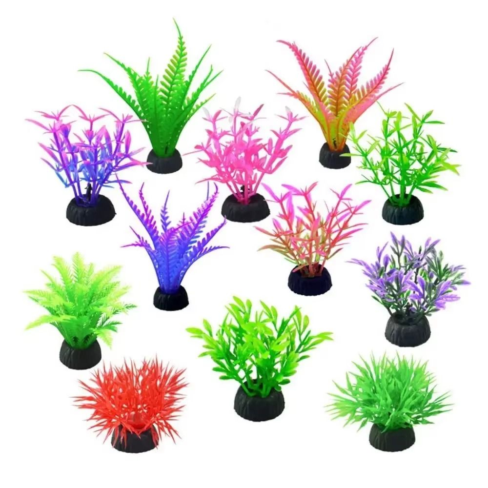 Plastic Artificial Aquarium Pl - Aquarium Planted Background review and price