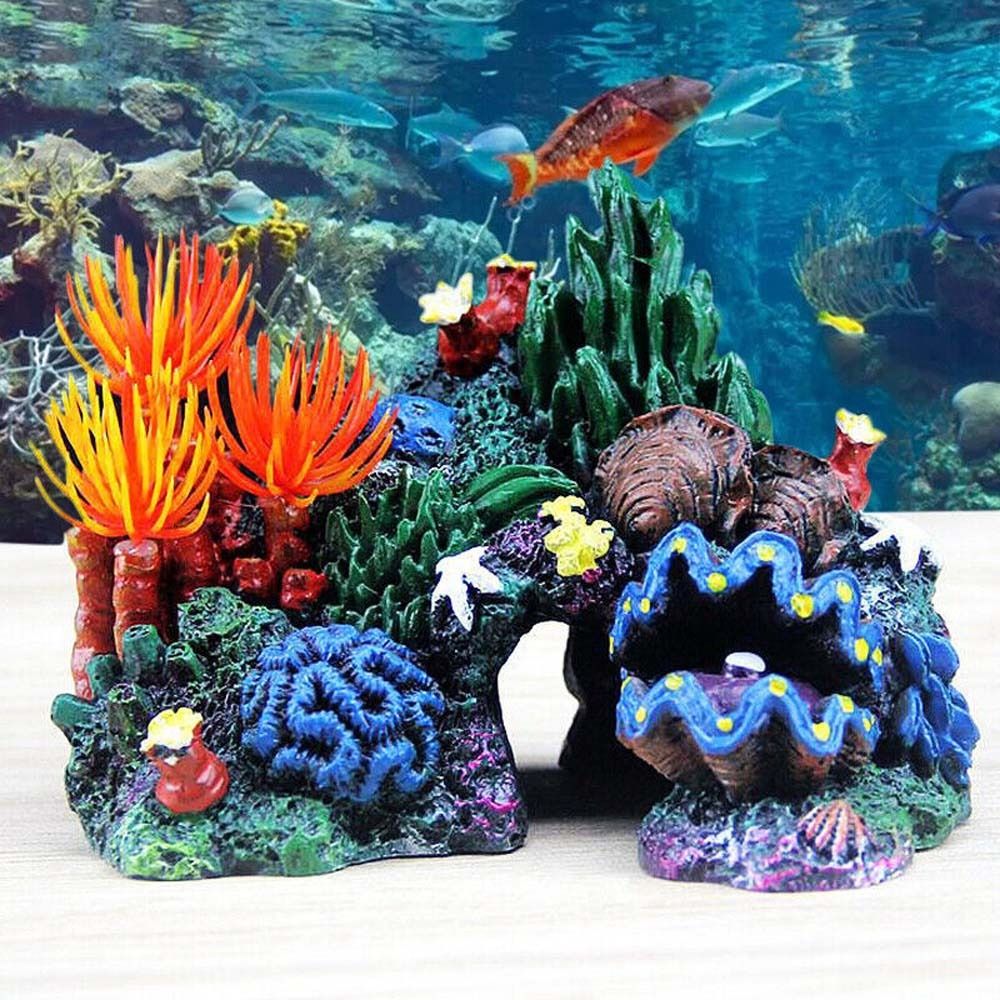 Fish Tank Ornament Simulated C - Aquarium Planted Background review and price