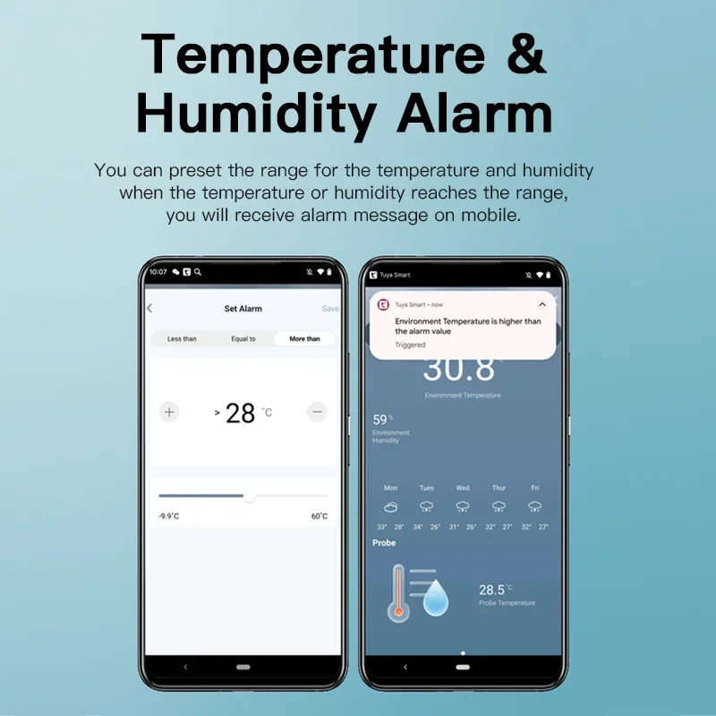 Tuya WiFi Temperature Humidity - Aquarium Planted Plants review and price