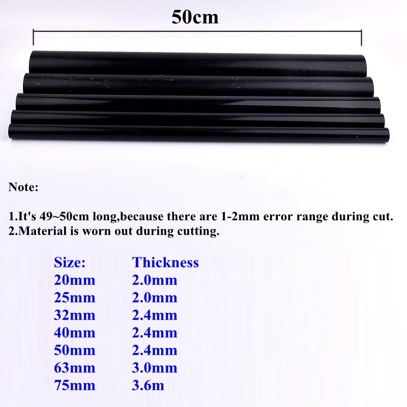 2pcs 20~75mm Black PVC Pipe Aq - Planted Aquarium Hard Water review and price