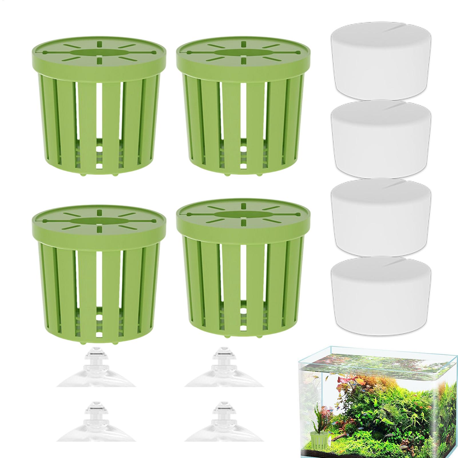 4Pcs Aquatic Plants Fixed Set  - Aquarium Planted Background review and price