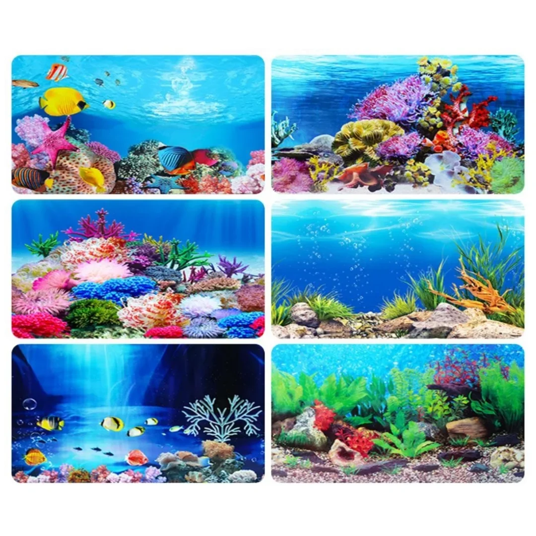 Background Aquarium 3D Sticker - Aquarium Planted Background review and price
