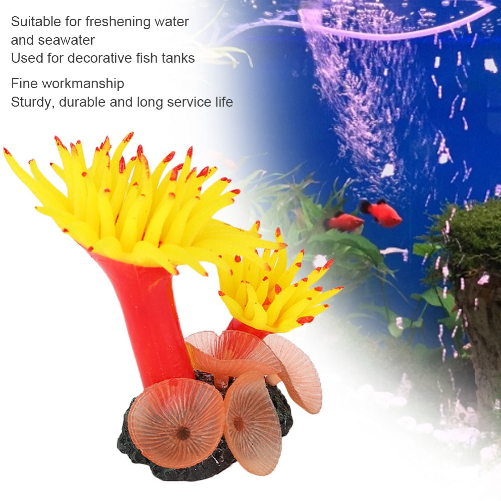 Artificial Plant Bright Color  - Aquarium Planted Background review and price