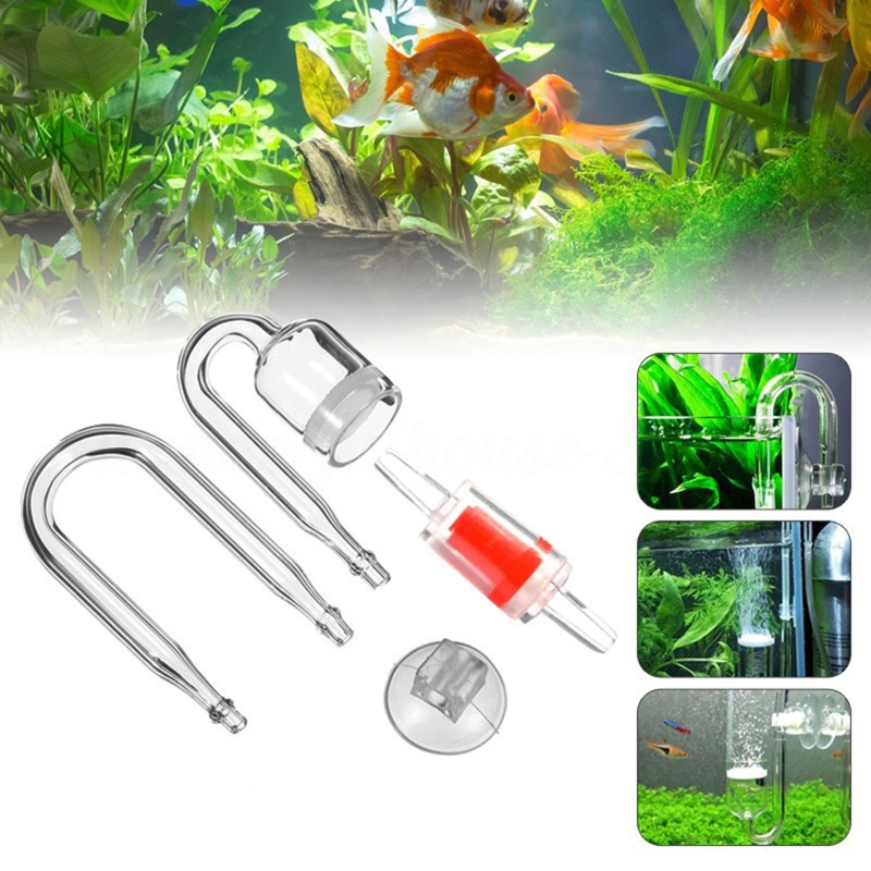 4pcs Set DIY CO2 Diffuser For  - Aquarium Planted Fish Tank review and price