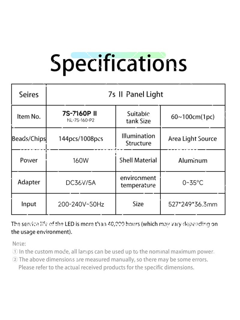 Aquarium LED Light 160W RGB Fu - Aquarium Planted Plants review and price